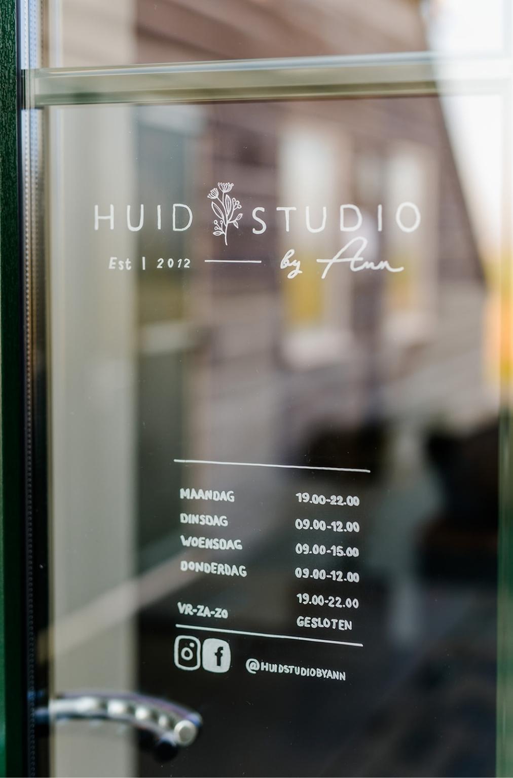 Openingstijden Huidstudio by Ann